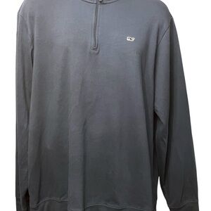 Vineyard Vines Men's Navy Zip-Up Sweatshirt